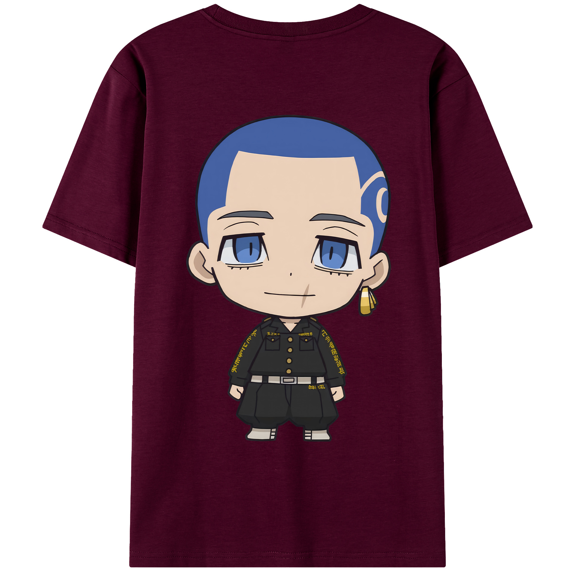 東京リベンジャーズ Tokyo Revengers レディース半袖Tシャツ(バックプリント)